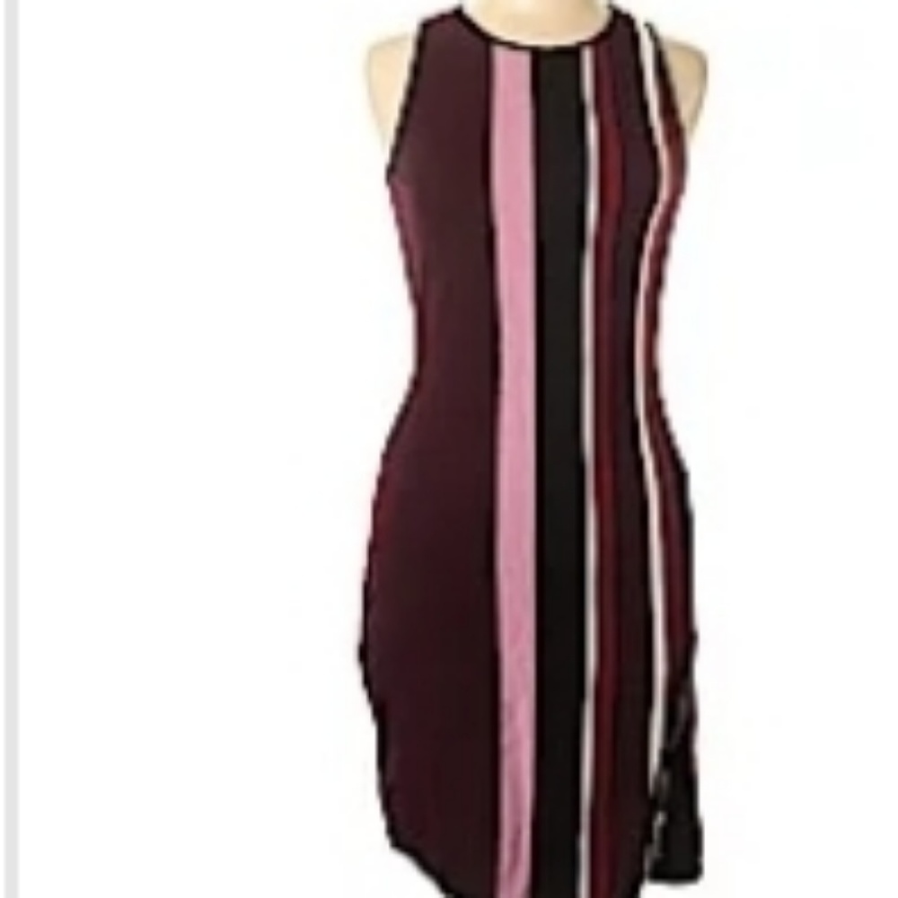 Bar III color block mini sheath dress